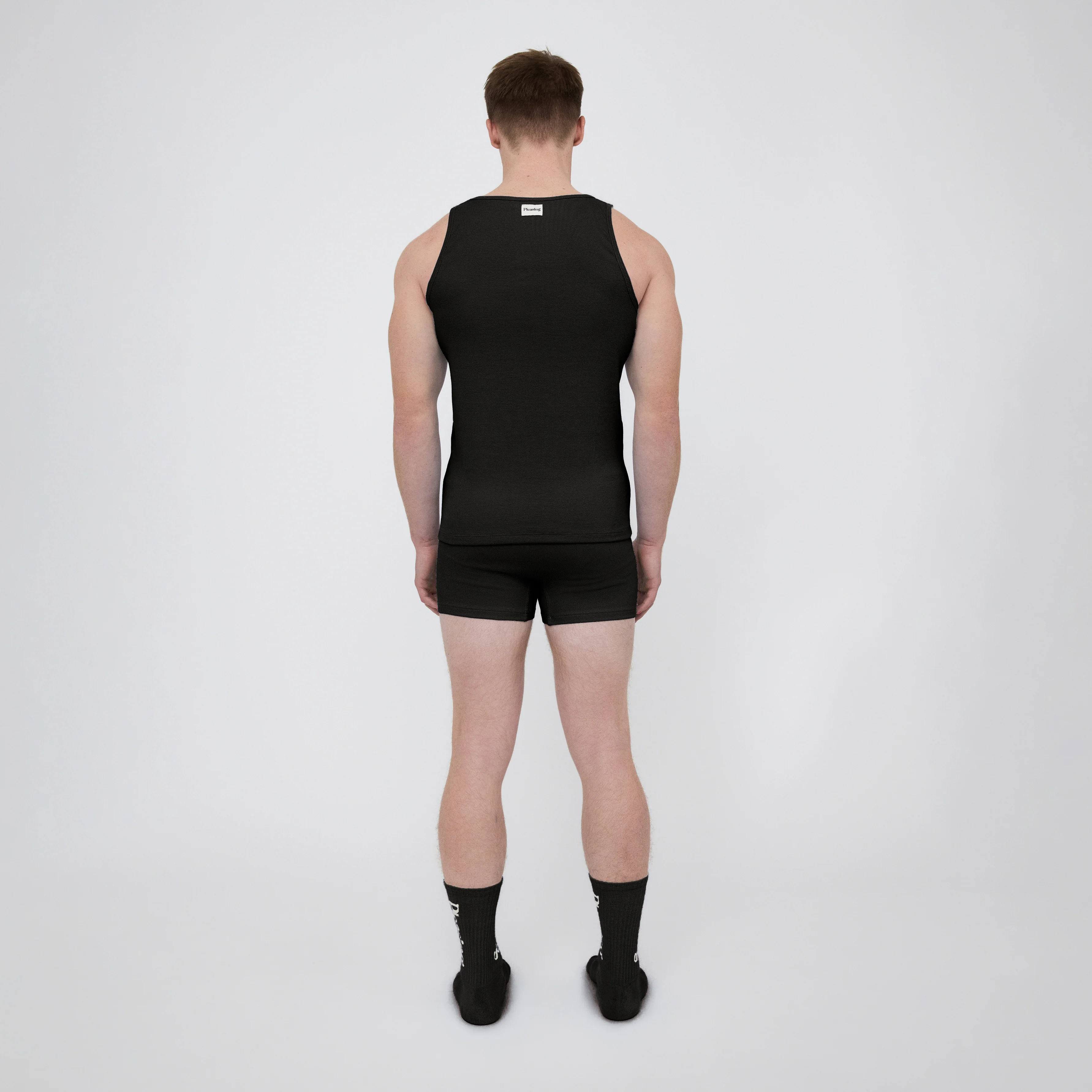 The Pleasing Ribbed Tank in Black - Image 29