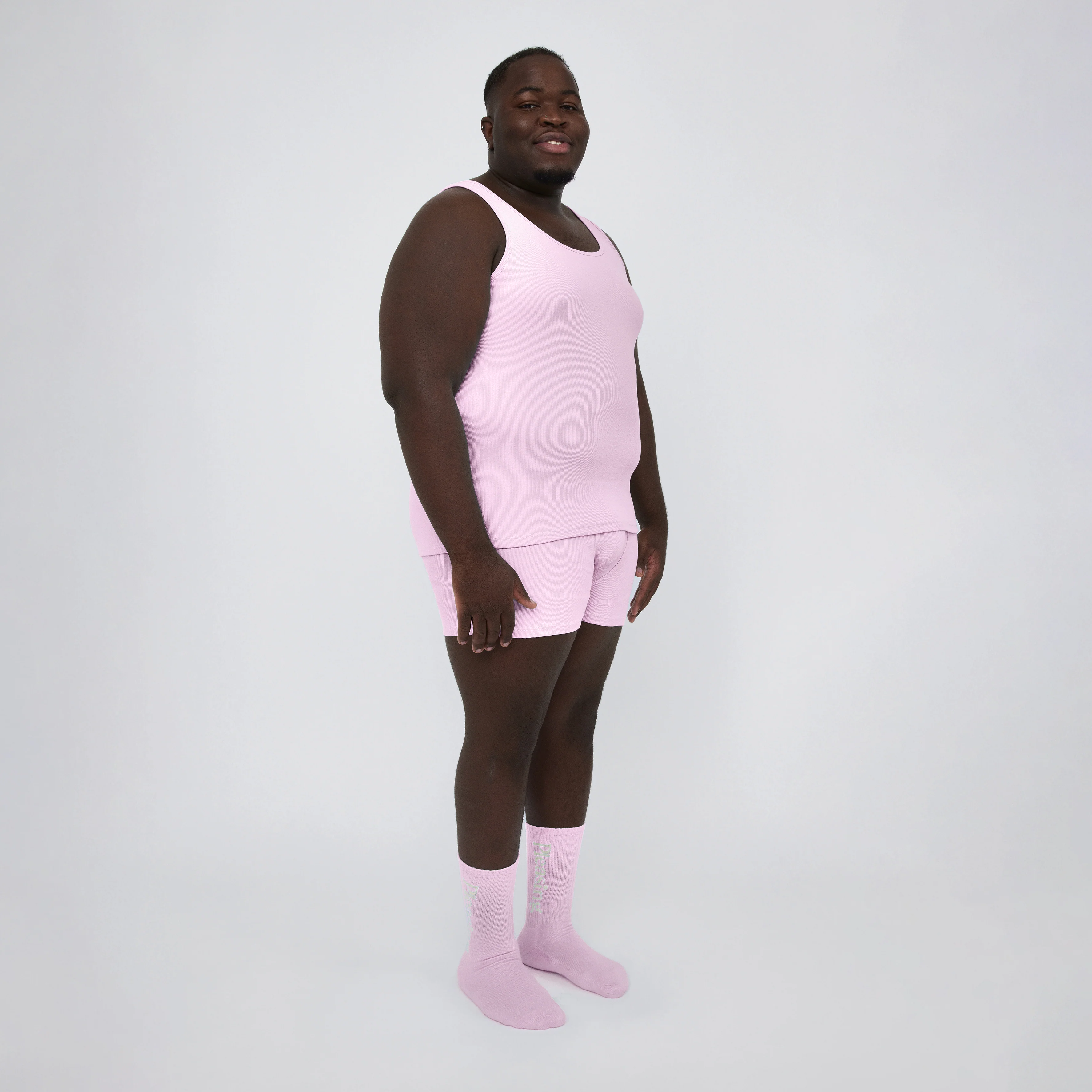The Pleasing Ribbed Tank in Lavender - Image 36