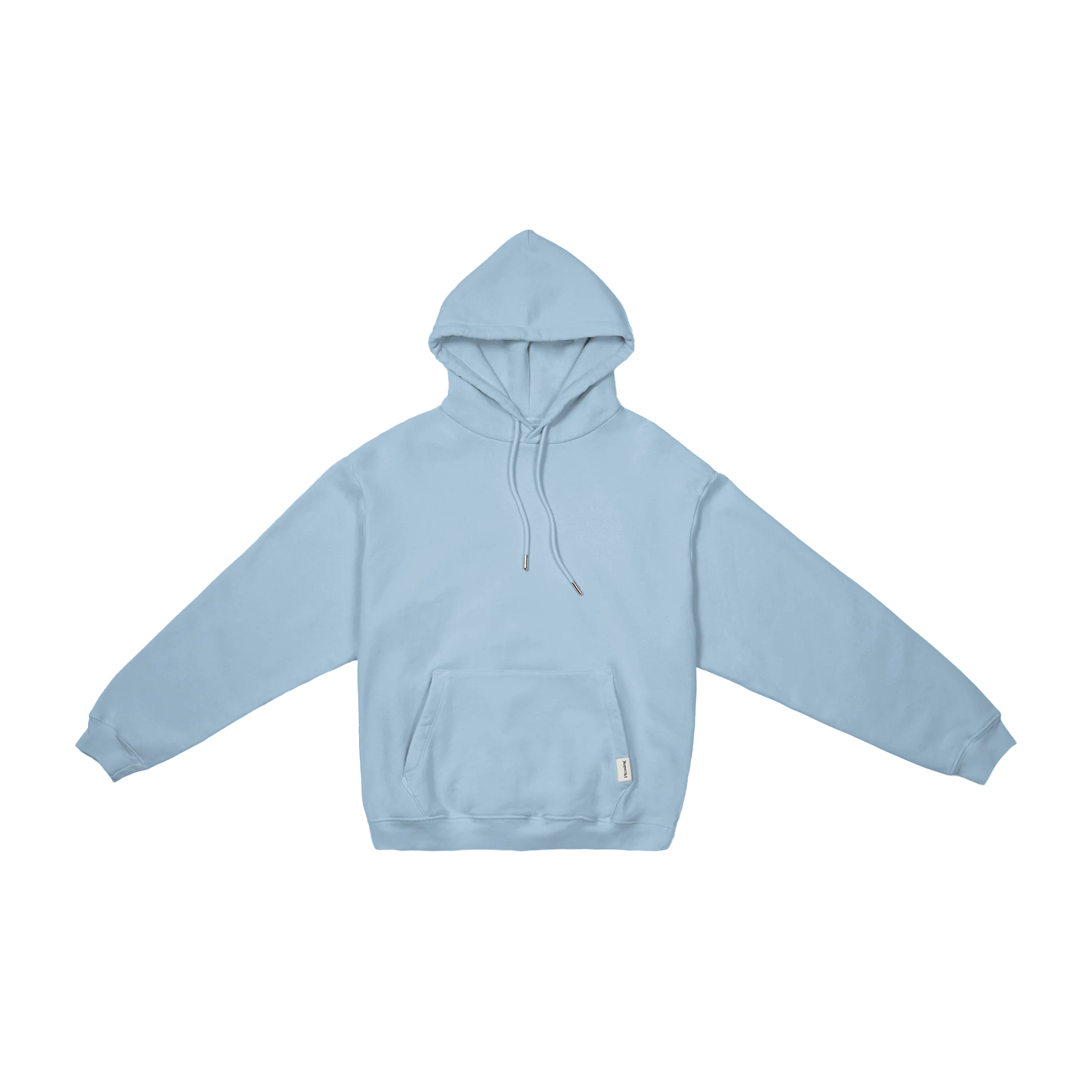 The Heavyweight Drawstring Hoodie in Blue