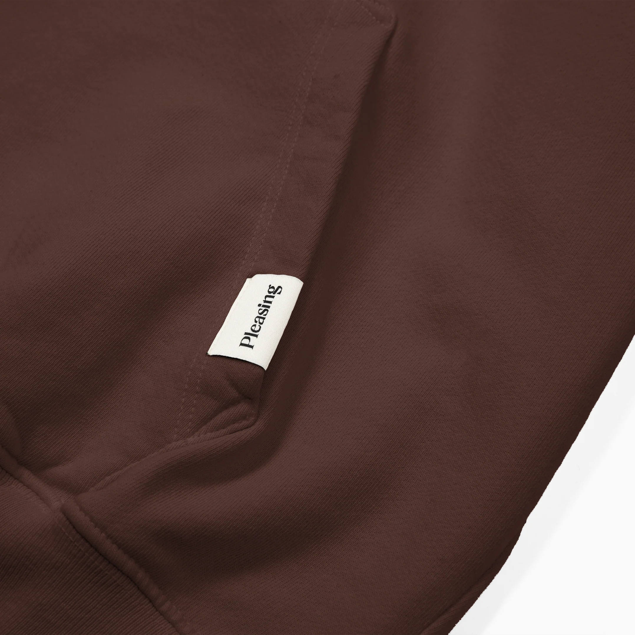 The Heavyweight Drawstring Hoodie in Brown - Image 2
