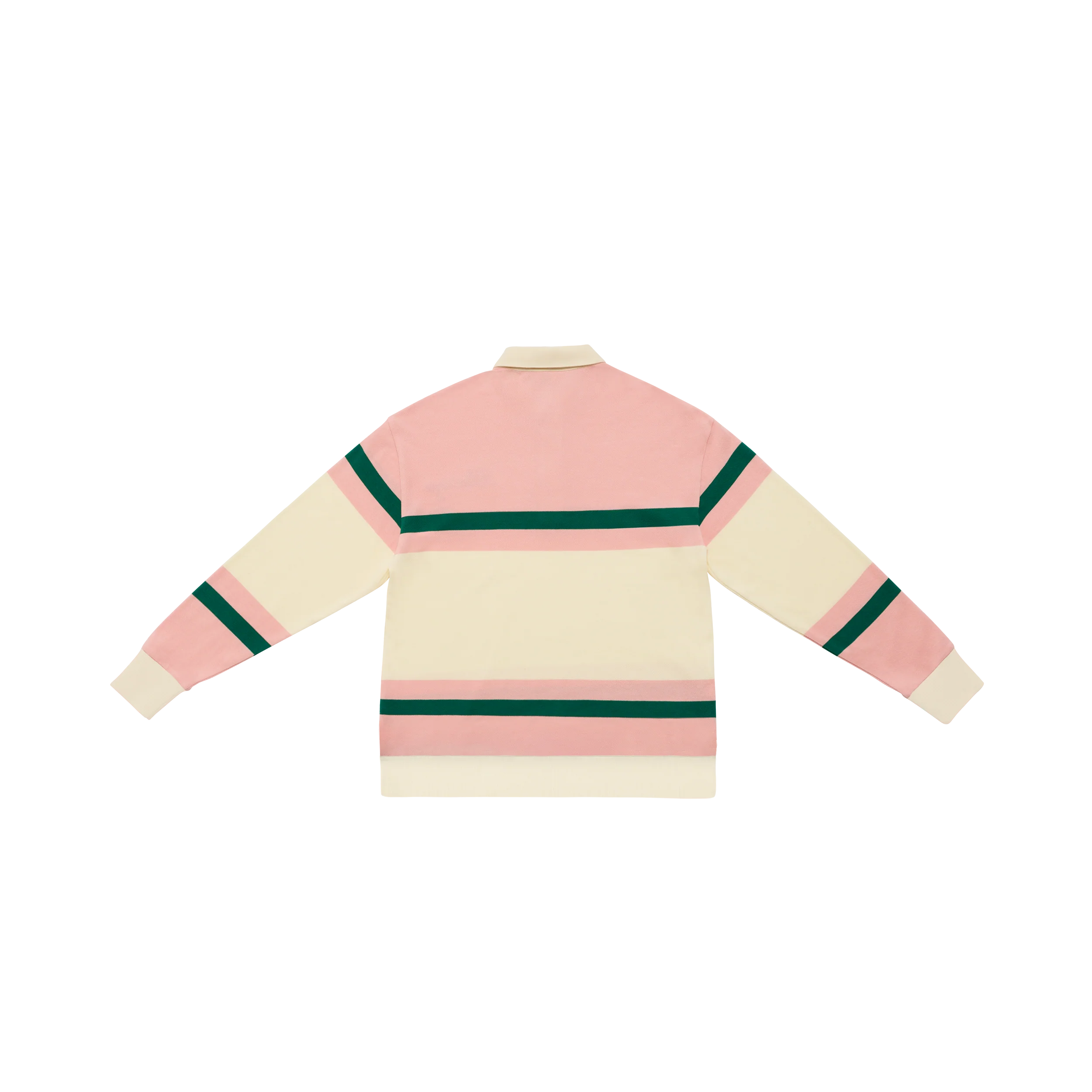 The Pleasing Cropped Rugby in Pink - Image 2