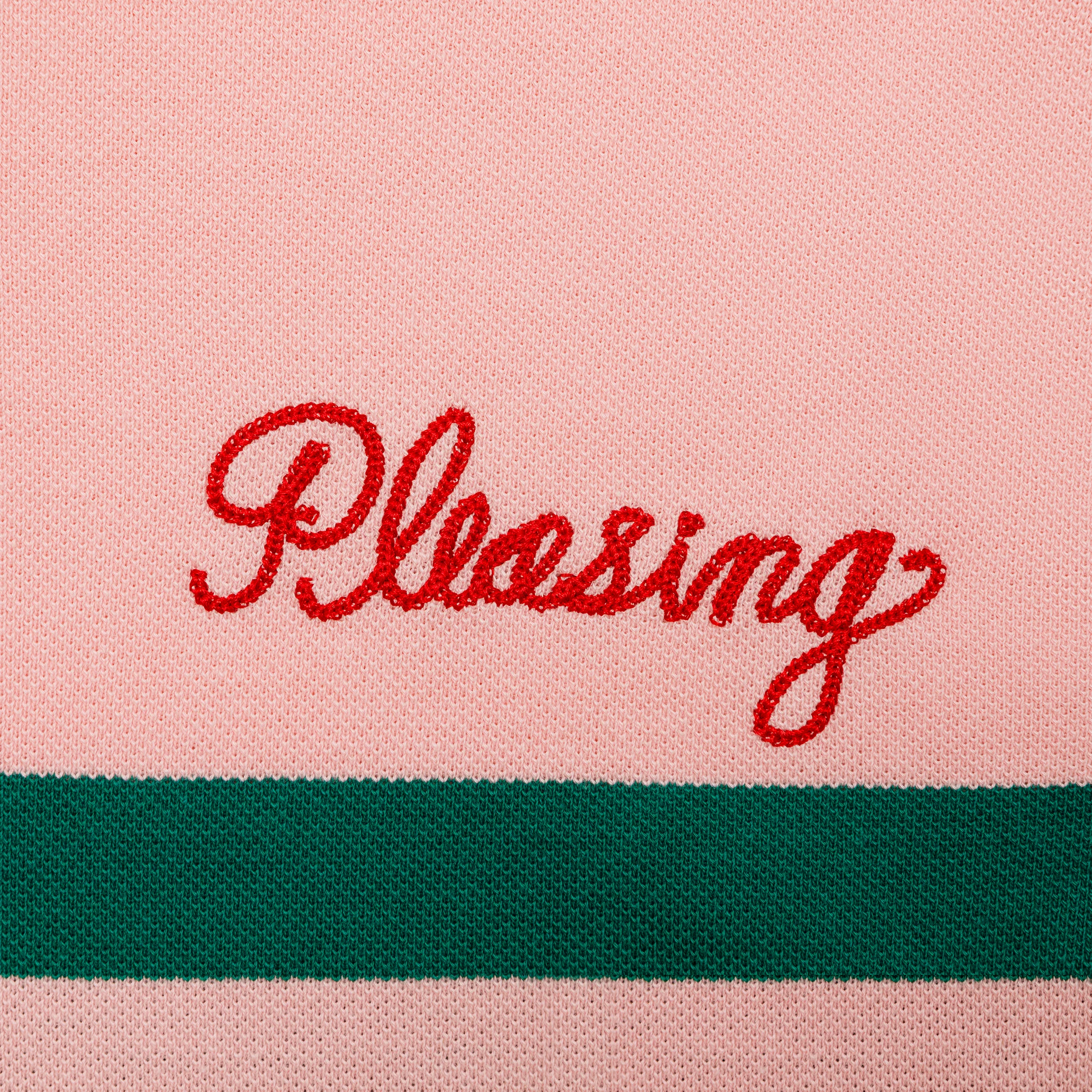 The Pleasing Cropped Rugby in Pink - Image 4
