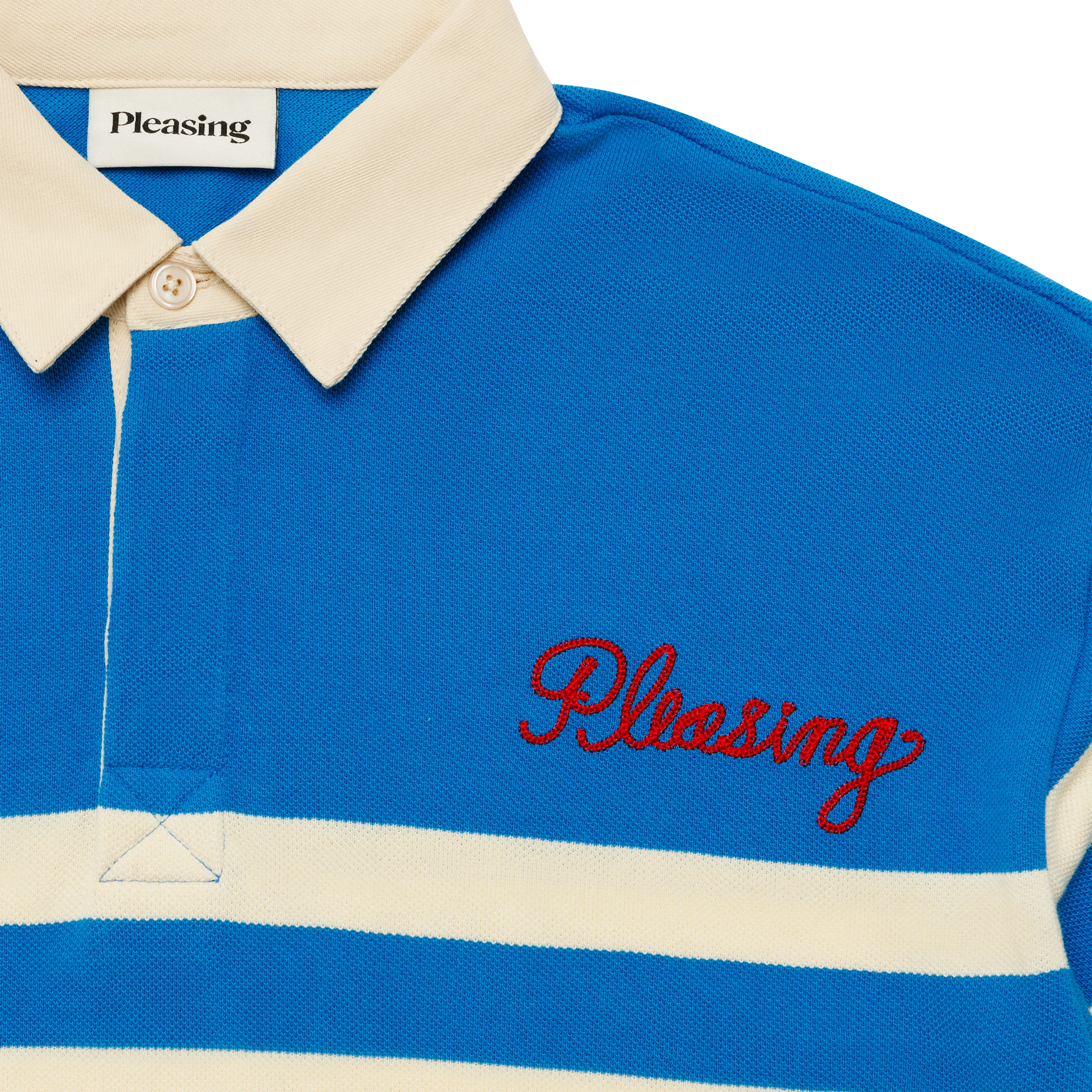 The Pleasing Rugby in Blue and Cream - Image 3